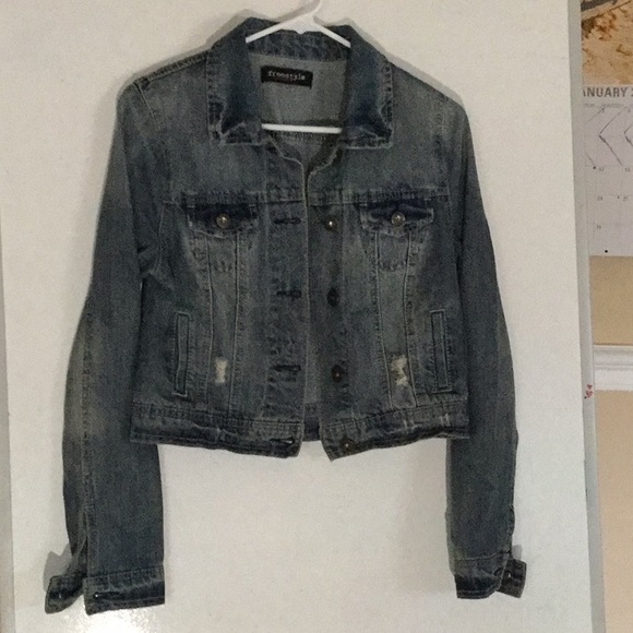 ❤️ Blue Jean Jacket - Picture 1 of 2